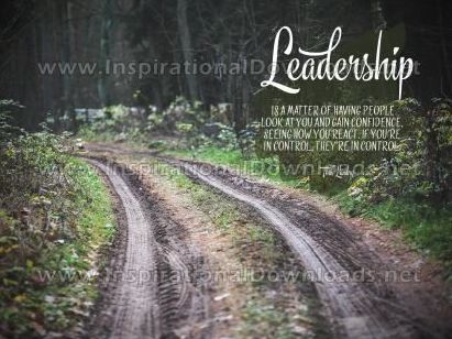Leadership Inspirational Become The Leader Quote by Tom Landry